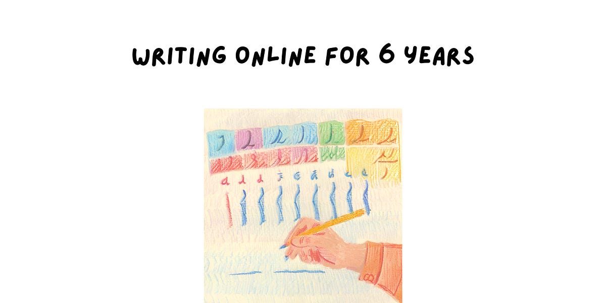 Writing Online for 6 Years: Some Reflections.