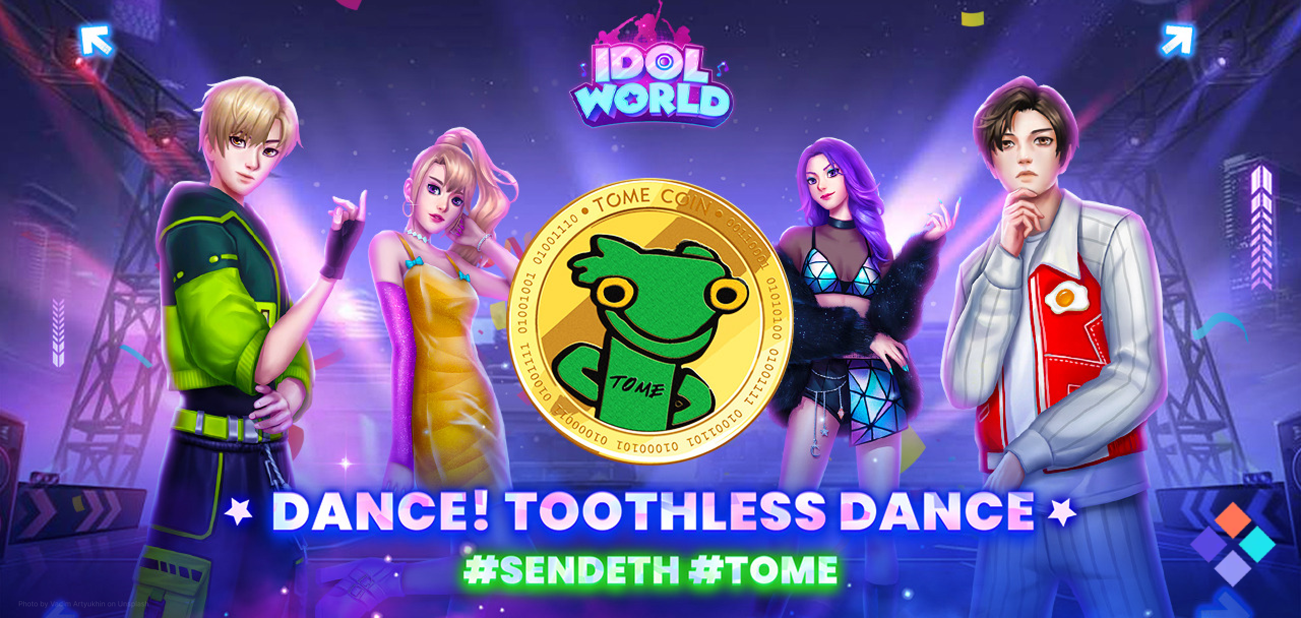 Idol World Announces NFT and $TOME Meme Coin Integration